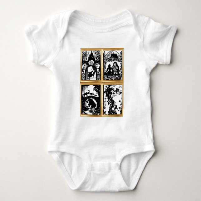 Body Fairy Tale Collection Bodysuit bébé (Devant)