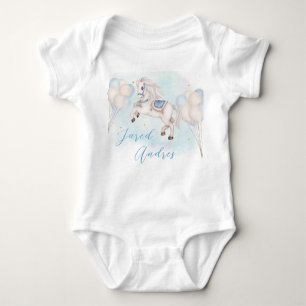 Body Fairytale bébé Pony Blue ballon étoile Birthday Bo