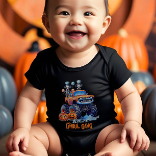 Body Famille Correspondant Ghoul Gang Skeleton mignonne