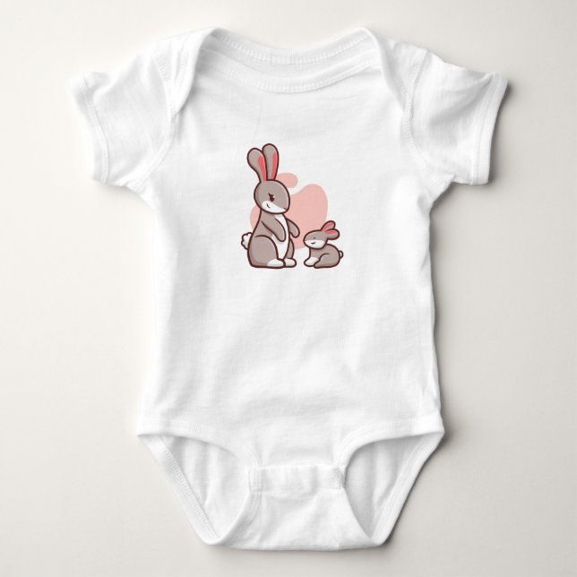 Body Famille de lapins (Devant)