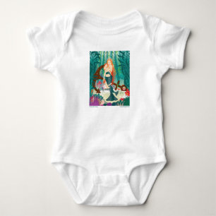 Body Famille de sirène (roux)