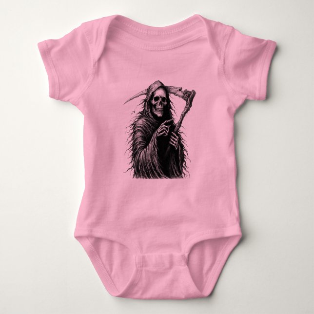 Body Faucheuse d'Halloween Arts Gothiques Sombres (Devant)