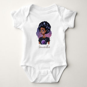 Body Femme africaine élégante et scintillante