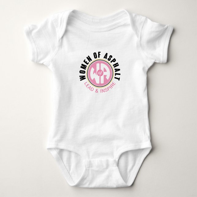 Body Femme de costume bébé en asphalte (Devant)