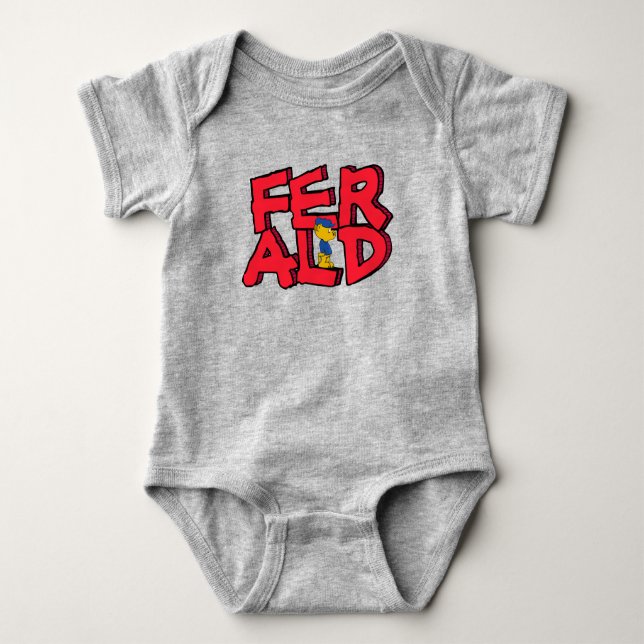 Body Ferald Se Tenant Sur Son Nom T-shirt (Devant)