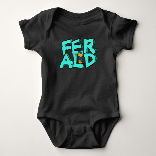 Body Ferald Se Tenant Sur Son Nom T-shirt (Devant)