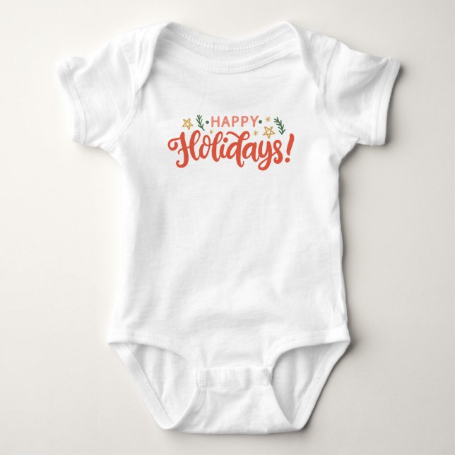 Body Festive Happy Holidays Design (Devant)