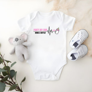 Body Fête à mon berceau - Drôle bébé