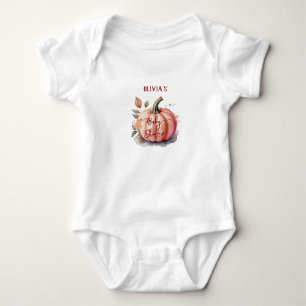Body Fête de naissance de bébé fille bohème aquarelle c