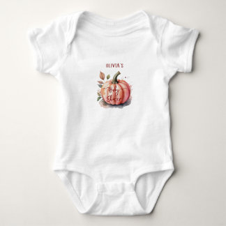 Body Fête de naissance de bébé fille bohème aquarelle c