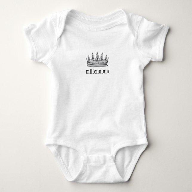 Body Fête des Tabernacles Baby Crown One Piece (Devant)