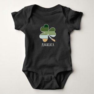 Body Fête du bébé St. Patrick Shamrock irlandais chance