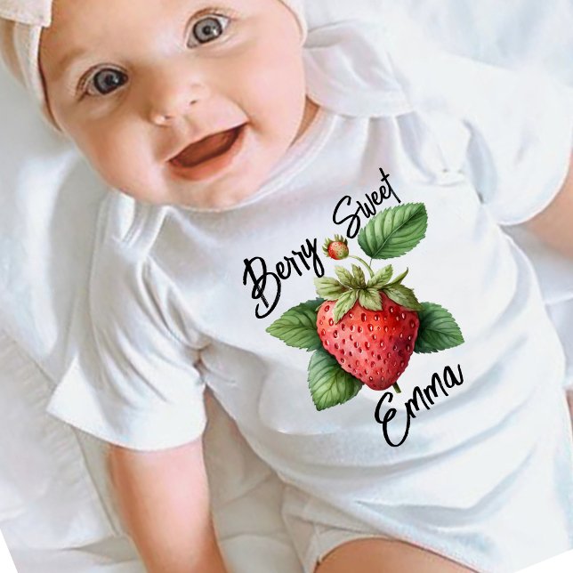 Body Fête du premier anniversaire de la fraise, douce c (Créateur téléchargé)