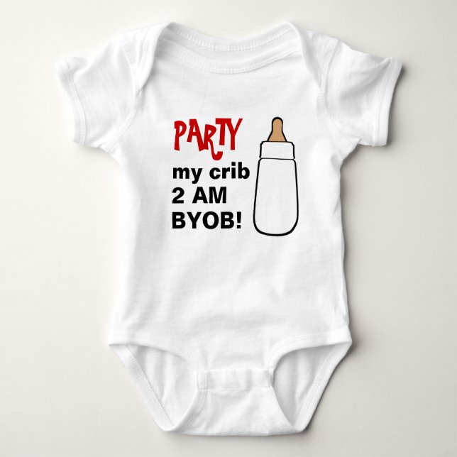 Body Fête mon berceau 2AM BYOB baby bodyshirt (Devant)