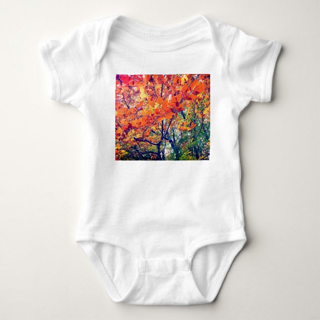Body Feuille orange (Devant)