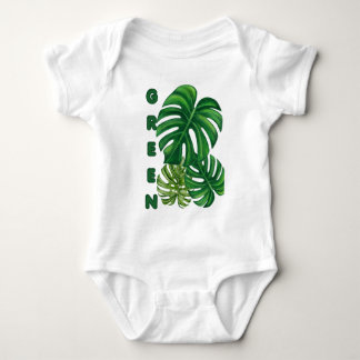 Body Feuilles de Monstera Vertes