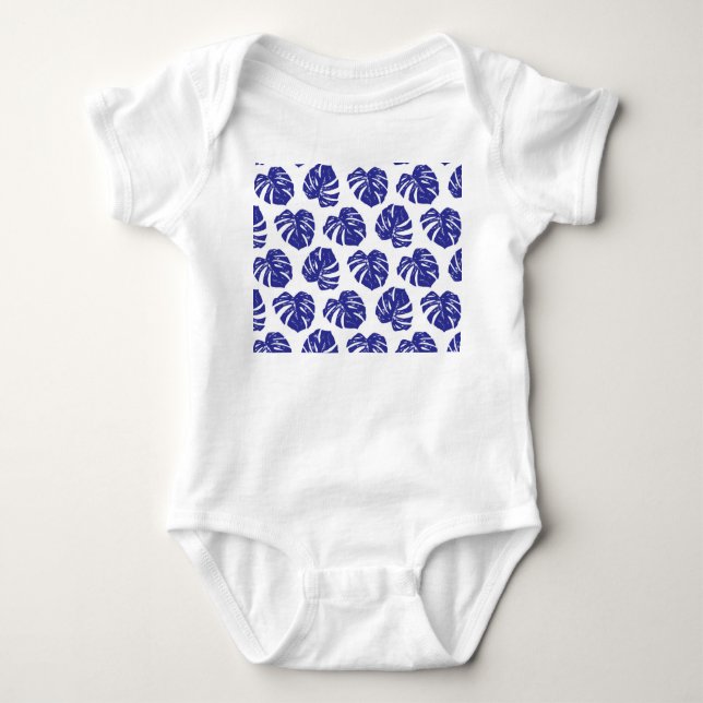 Body Feuilles de palmiers : Motif naturel (Devant)