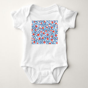 Body Feuilles floraux : Motif naturel sans transparence