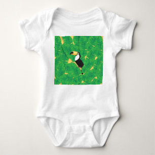 Body Feuilles toucans et bananes