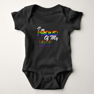 Body Fier de mon Fils Rainbow Gay LGBT Pride Chemise