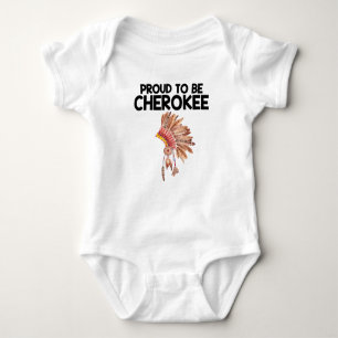 Body Fier d'être combinaison cherokee de bébé de Natif