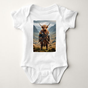 Body Fierce Highland Warrior : Le Courageux Vache Vikin