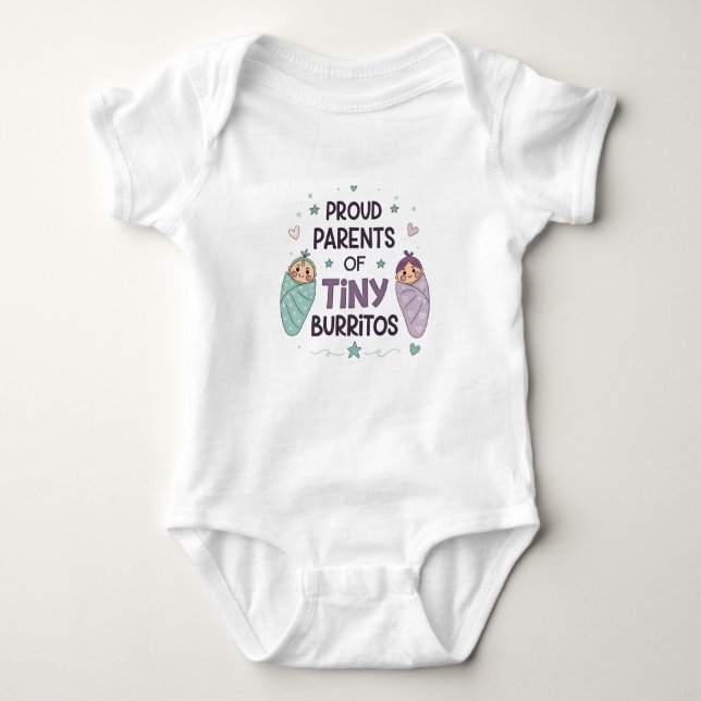 Body Fiers parents de minuscules burritos Art (Devant)