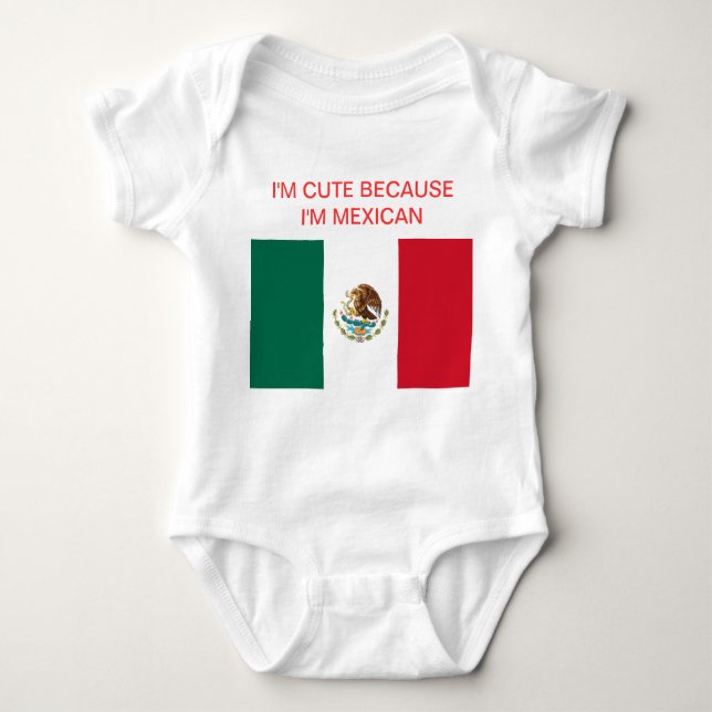 Body Fierté de Mexicain de bébé (Devant)