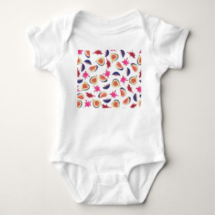 Body Figes fraîches Aquarelle de jus rose