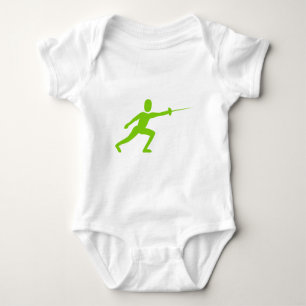 Body Figure d'escrime - Vert martien
