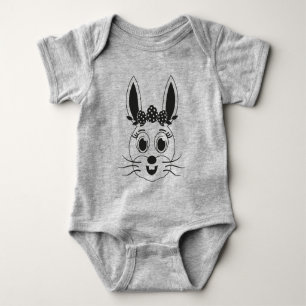 Body Fille au visage de lapin-32885