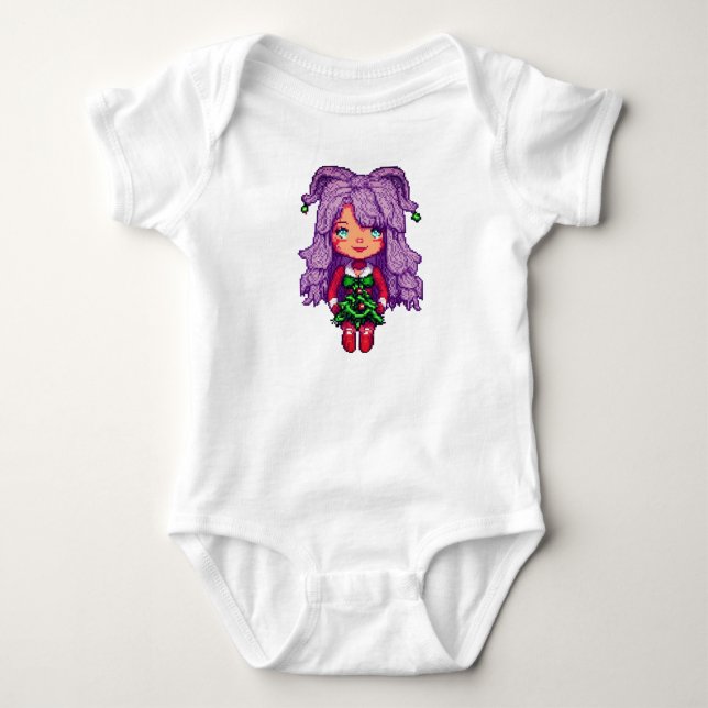 Body Fille aux cheveux violets  (Devant)