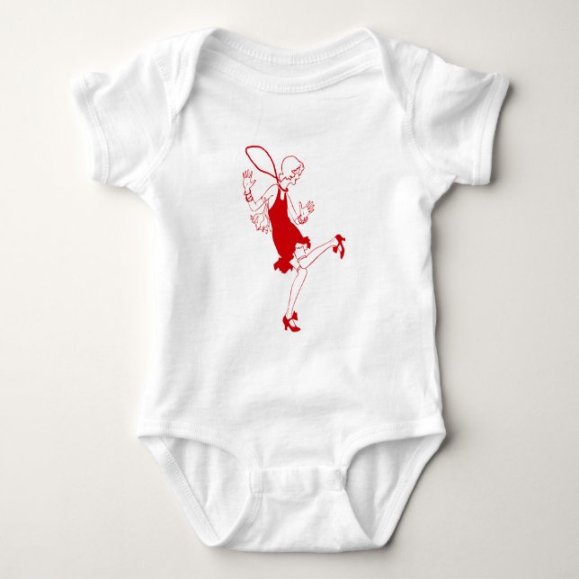 Body fille rouge (Devant)