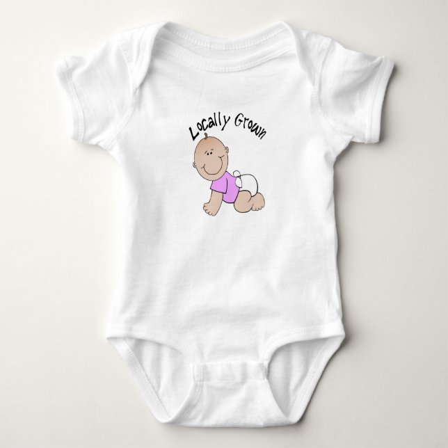 Body Filles de bébés locales 1er Tee (Devant)
