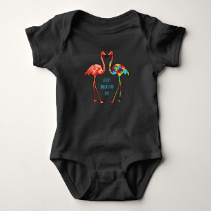 Body Flamingo Accept Understand Love Autism Flamingo