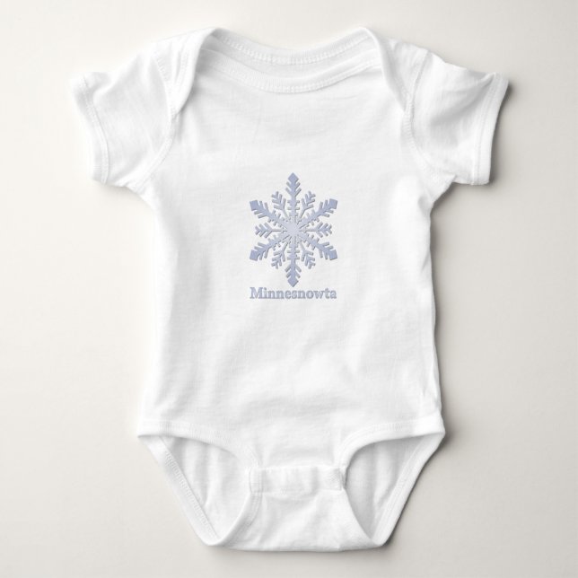 Body Fléau de neige bleu Minnesnowta (Devant)