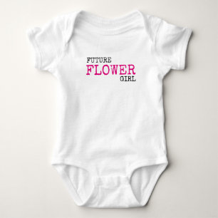 Body Fleur future Mariage Bodysuit bébé fille 
