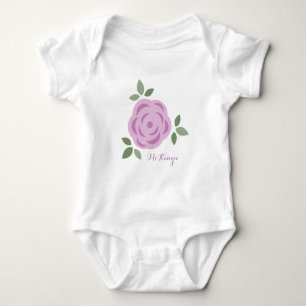 Body Fleur violette