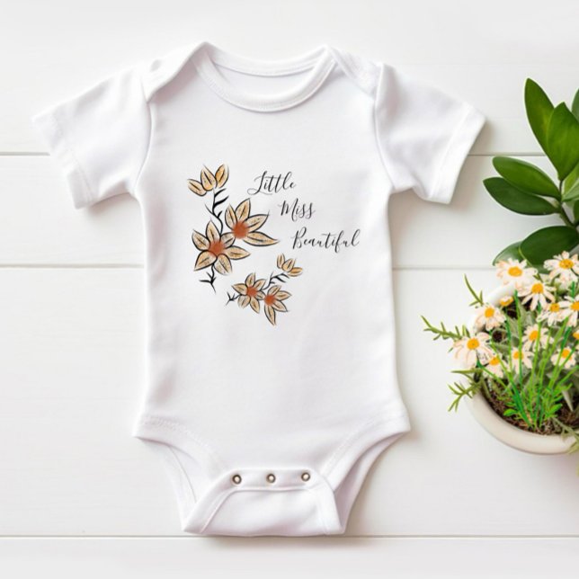 Body Fleurs beiges (Créateur téléchargé)