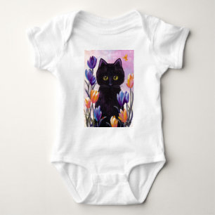 Body Fleurs Creationarts rose de tulipes d'art de chat