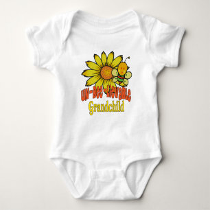 Body Fleurs de soleil et abeilles de grand-enfant incro