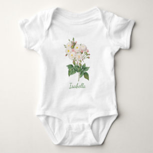 BODY FLEURS PERSONNALISÉES BÉBÉ BODYSUIT
