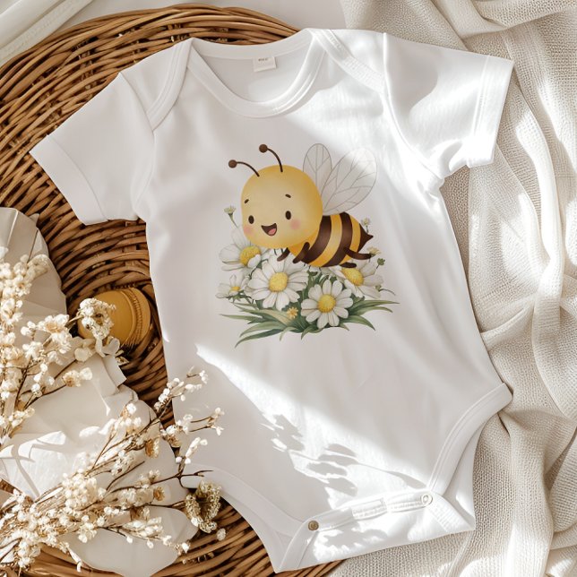 Body Fleurs Rustiques Oh Bébé Abeille à Miel Baby Showe (Créateur téléchargé)