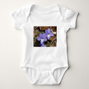 Body Fleurs Sauvages Violette à Pieds d'Oiseau III Cade