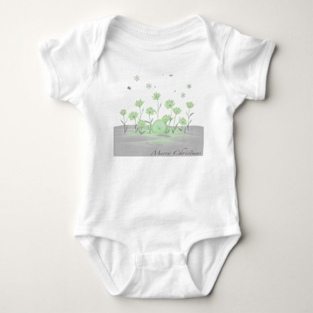 Body Floraison printanière – Sérénité verte douce (Devant)