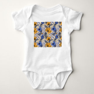 Body Floral Abstrait : Aquarelle Motif moderne