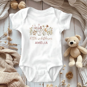 Body Floral Petit bébé Fleur sauvage