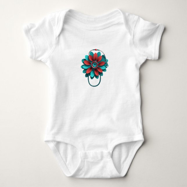 Body Floral Stethoscope Design – Unique Medical & Healt (Devant)