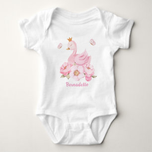 Body Floral Swan Princess 1er anniversaire