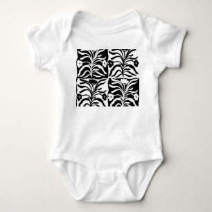 Body Flore tirée à la main : Abstrait Vintage